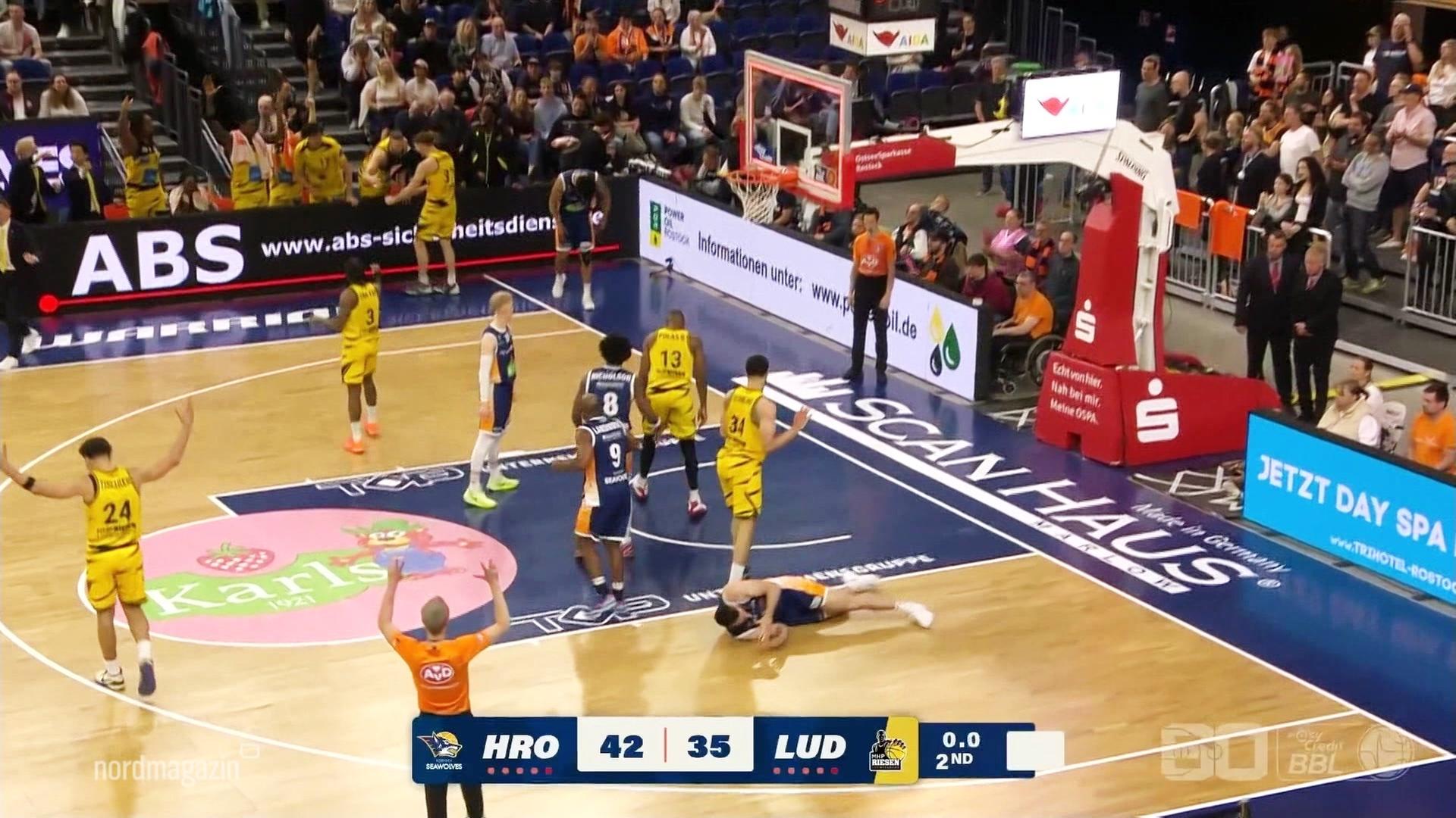 Vierter Sieg in Folge: Seawolves kurz vor den Play-offs in der BBL