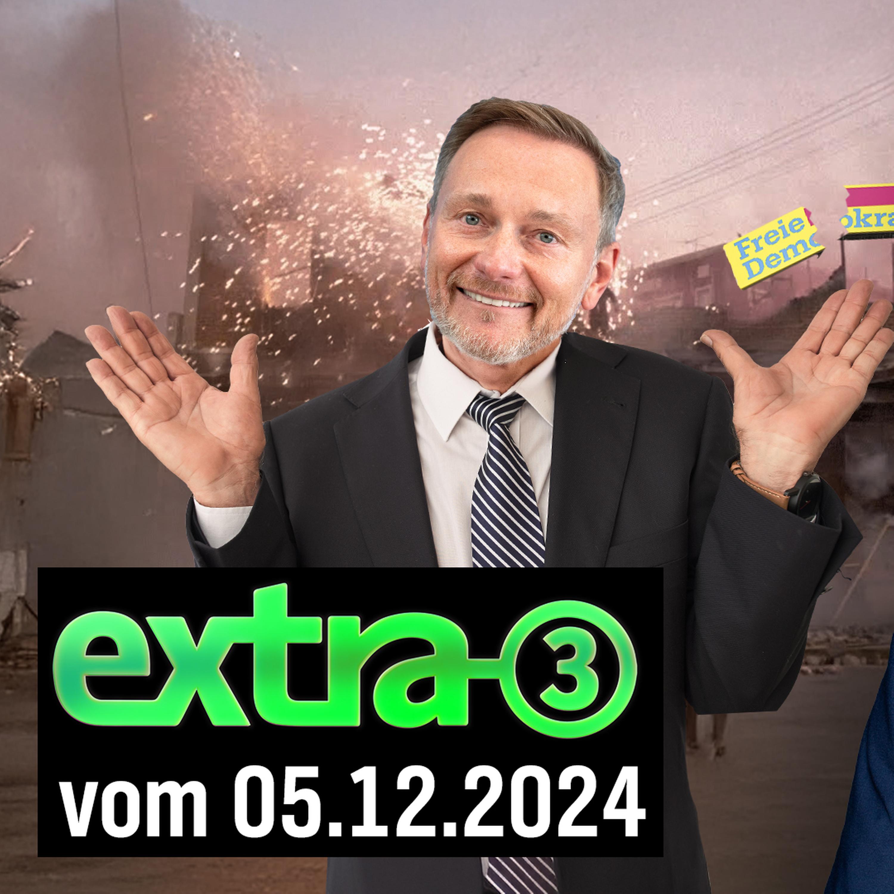 Extra 3 vom 05.12.2024 im Ersten