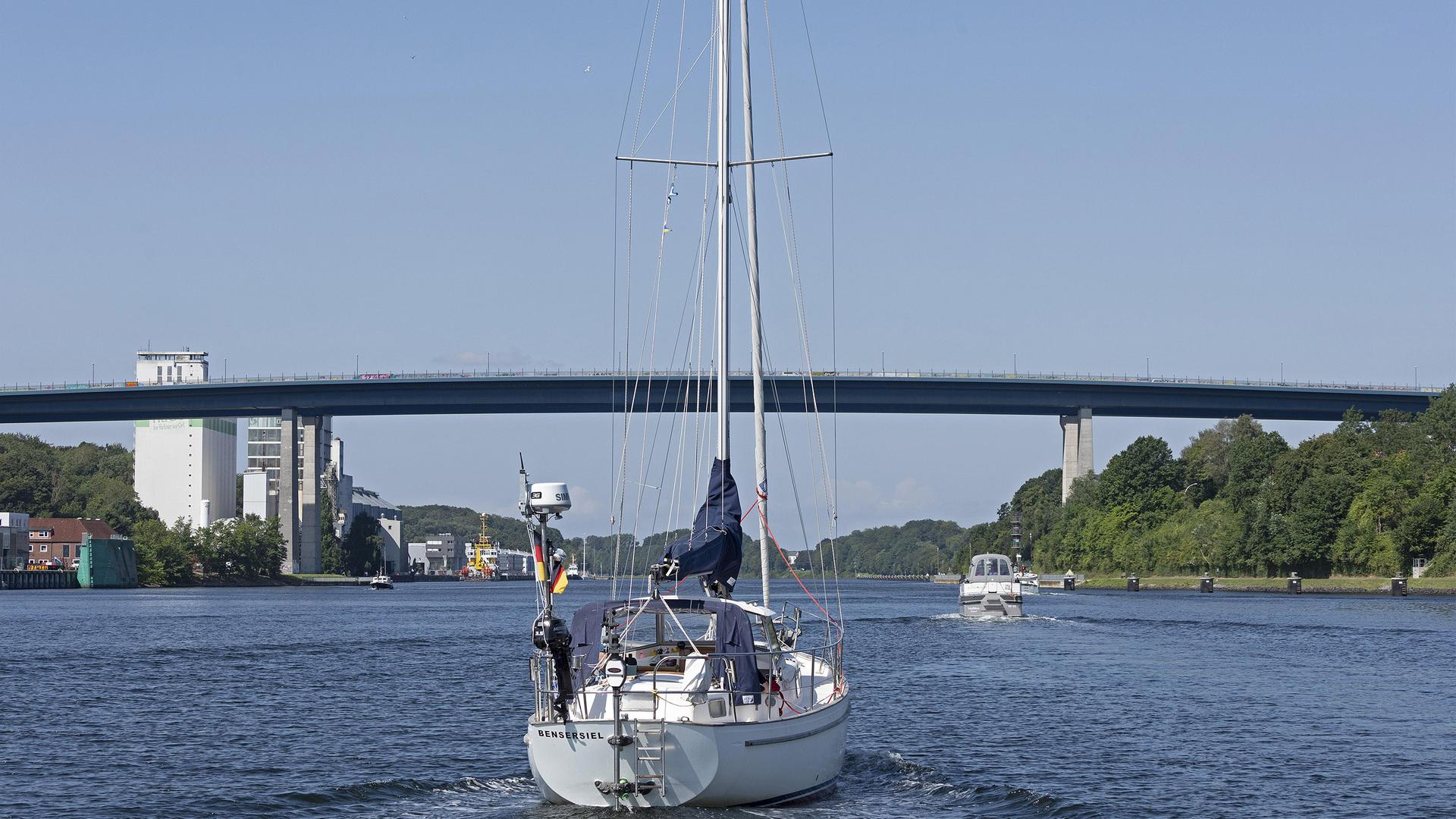 Nord-Ostsee-Kanal: Kostenlose Durchfahrt für Sportboote kommt