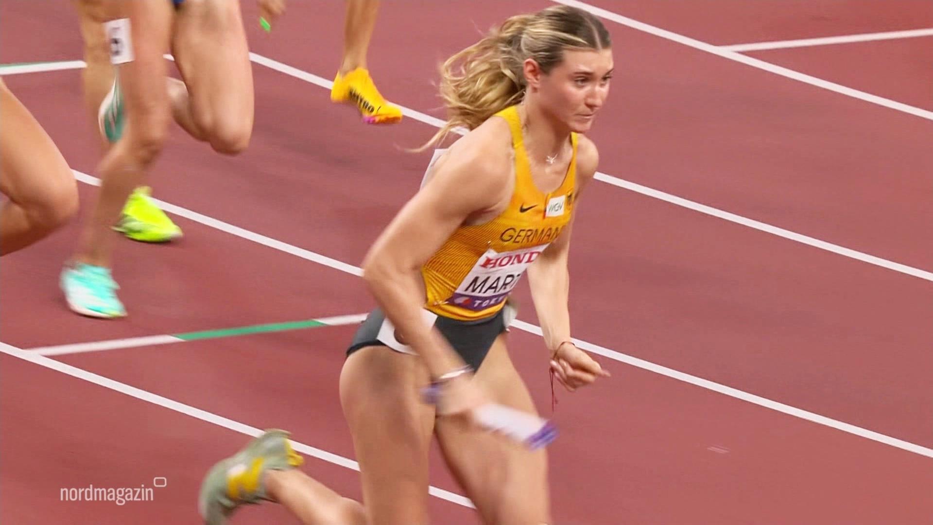 Leichtathletik WM: Deutsche Frauen-Staffel verpasst Finale