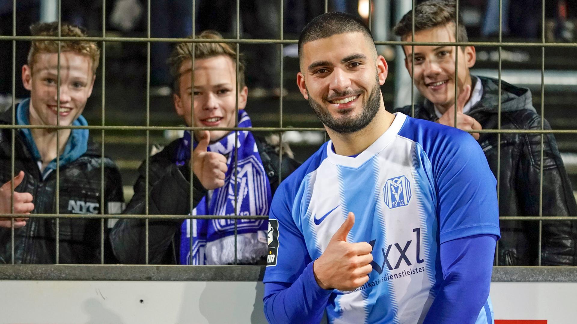 Deniz Undav vom SV Meppen | imago images/Werner Scholz