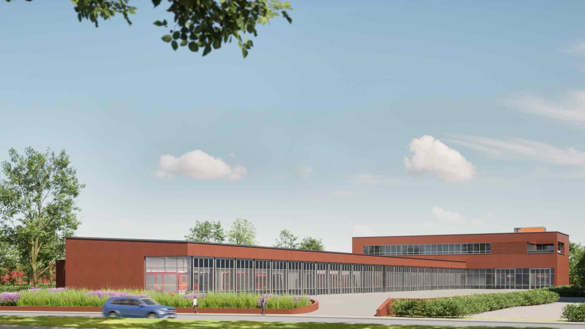 Rendsburg bekommt neue Feuerwache - Betrieb läuft während Ba