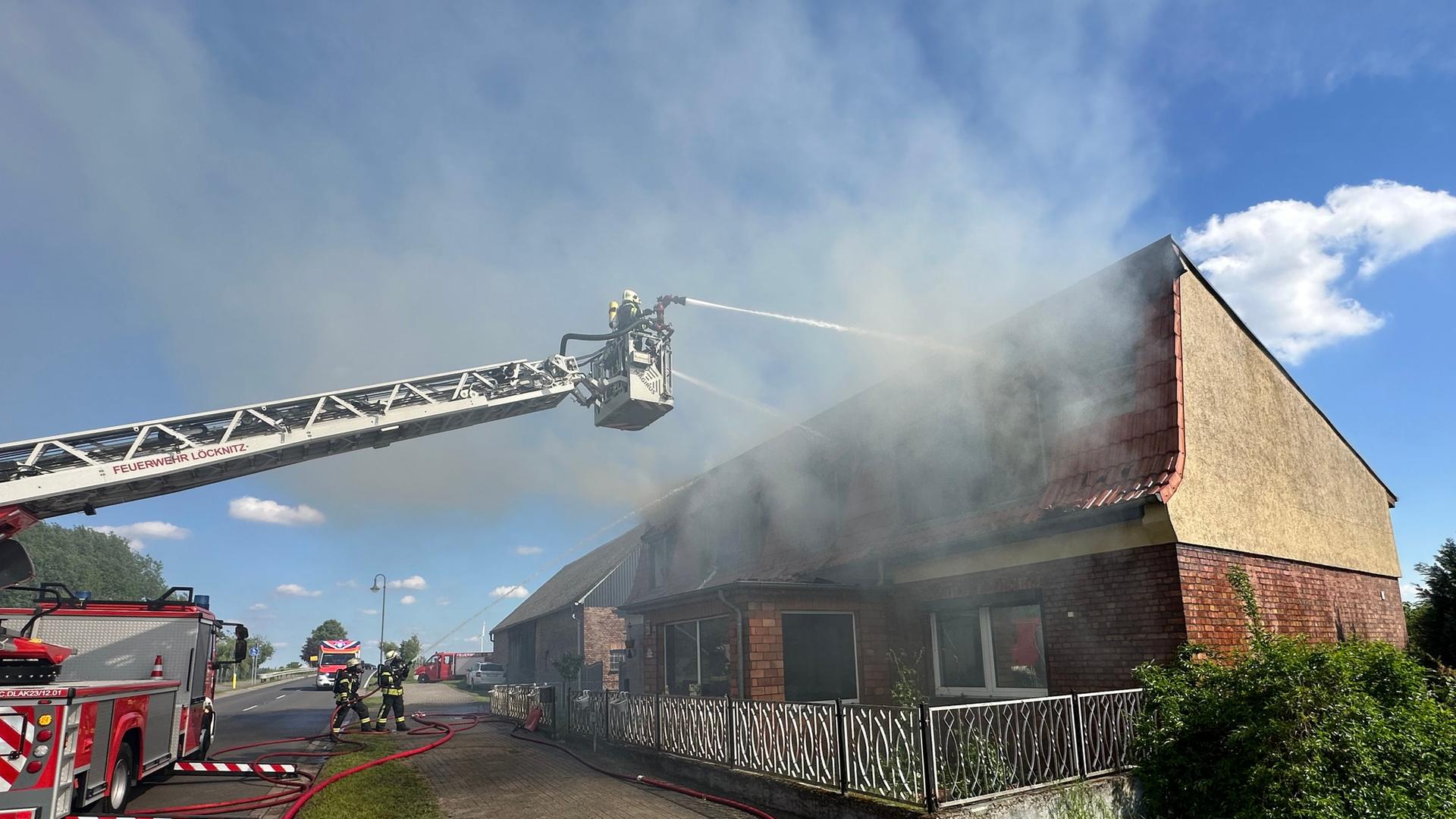 Nach Hausbrand in Rossow: Gebäude nicht mehr bewohnbar