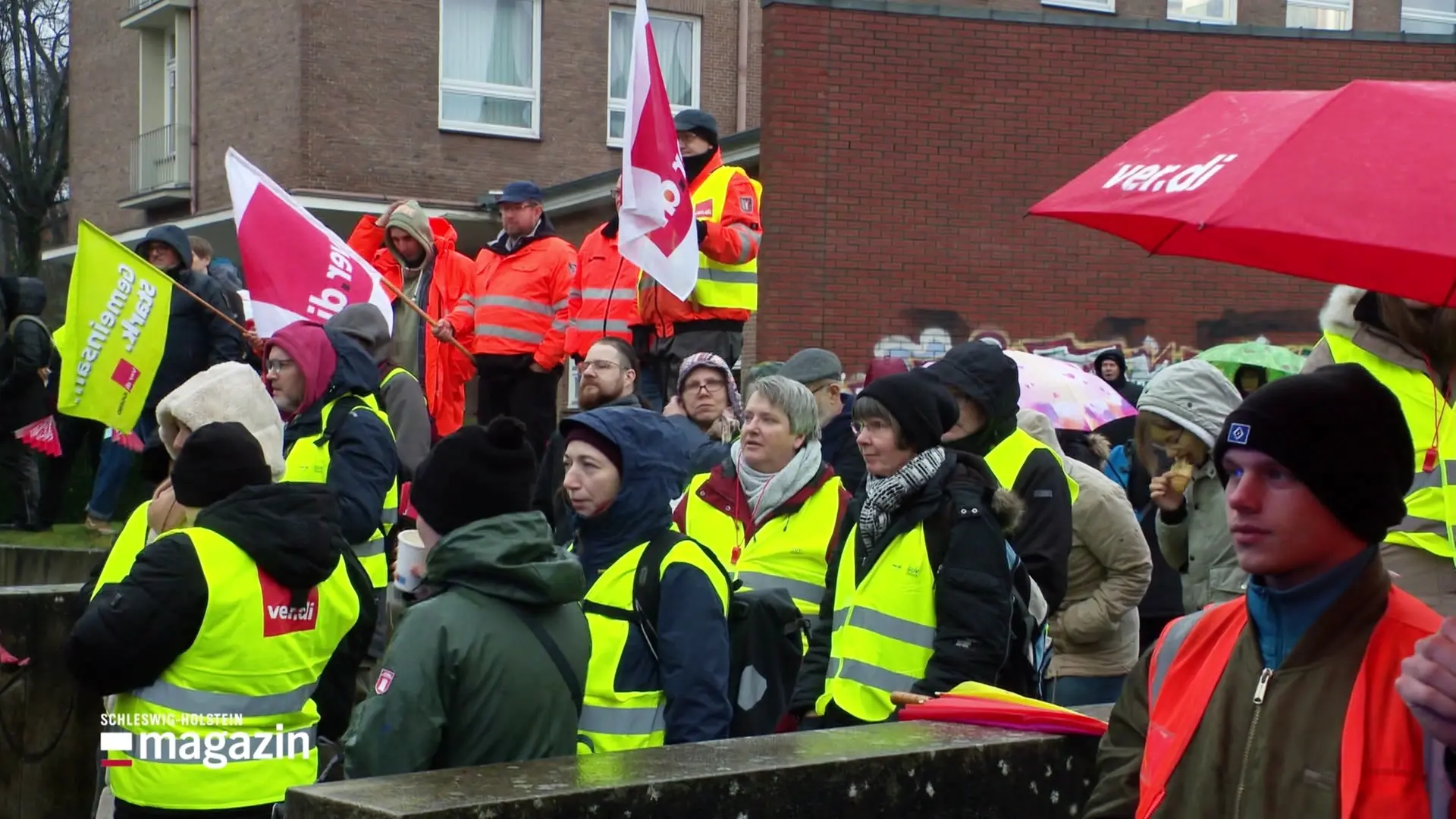 Warnstreik im öffentlichen Dienst: Mehr Lohn gefordert