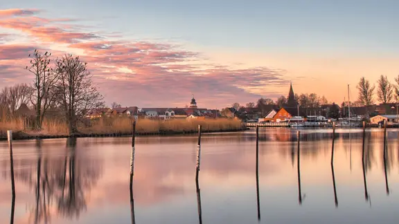 Stadthafen in Ueckermünde