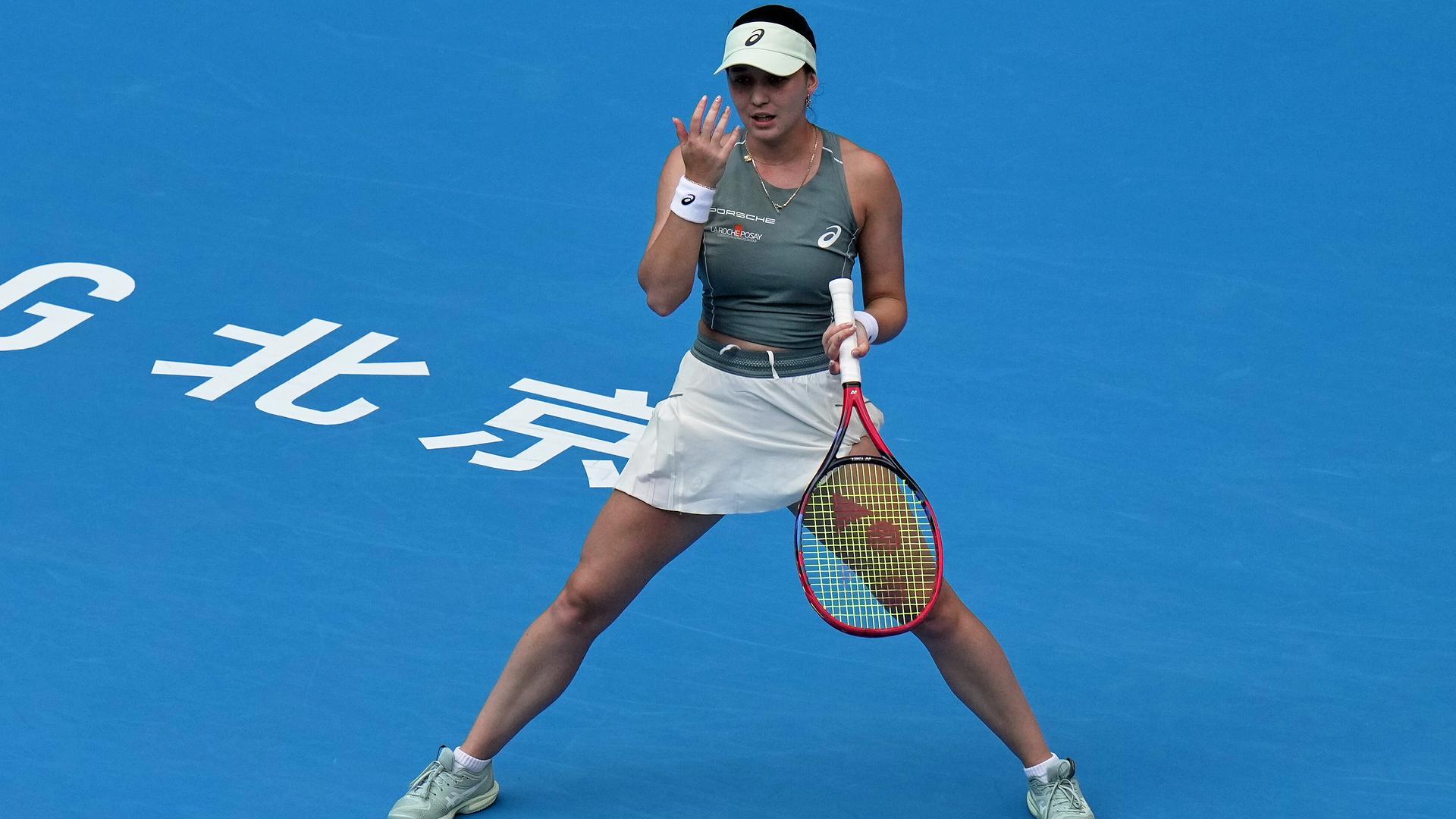 Tennis: Starke Eva Lys scheitert in Peking an Coco Gauff