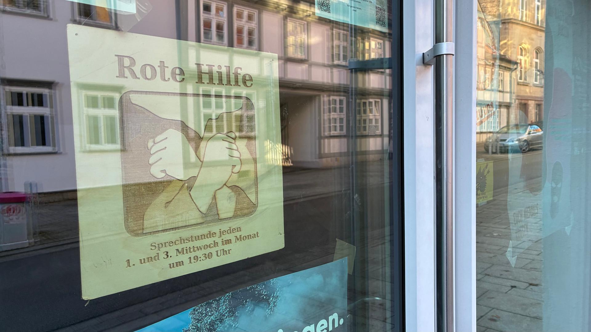 Die Bundesgeschäftsstelle des Vereins Rote Hilfe e.V. in Göttingen | NDR, Wieland Gabcke