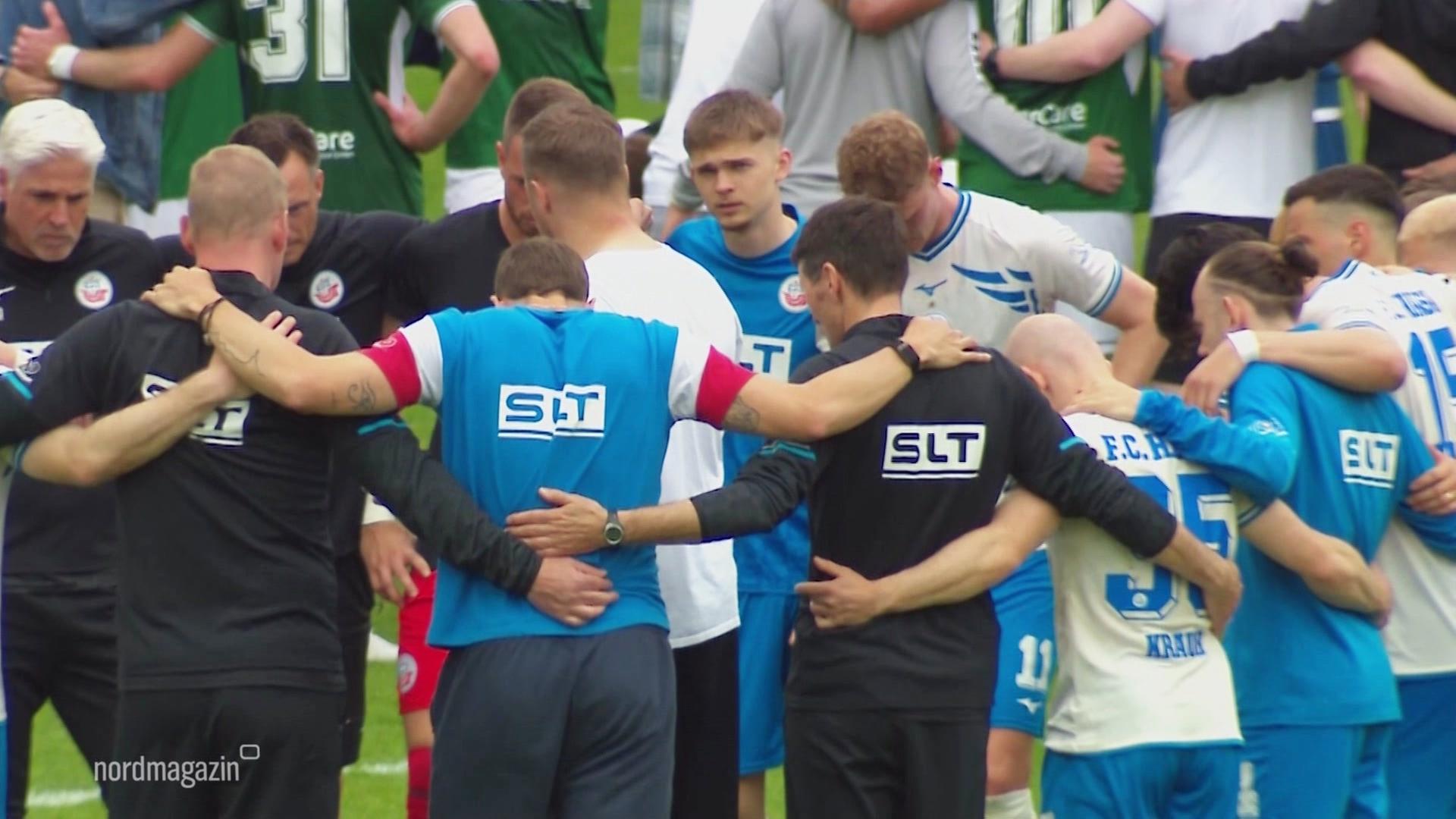 Der Hansa Rostock steht zusammen. | Screenshot