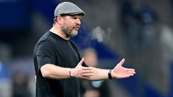 Trainer Steffen Baumgart vom Hamburger SV 
