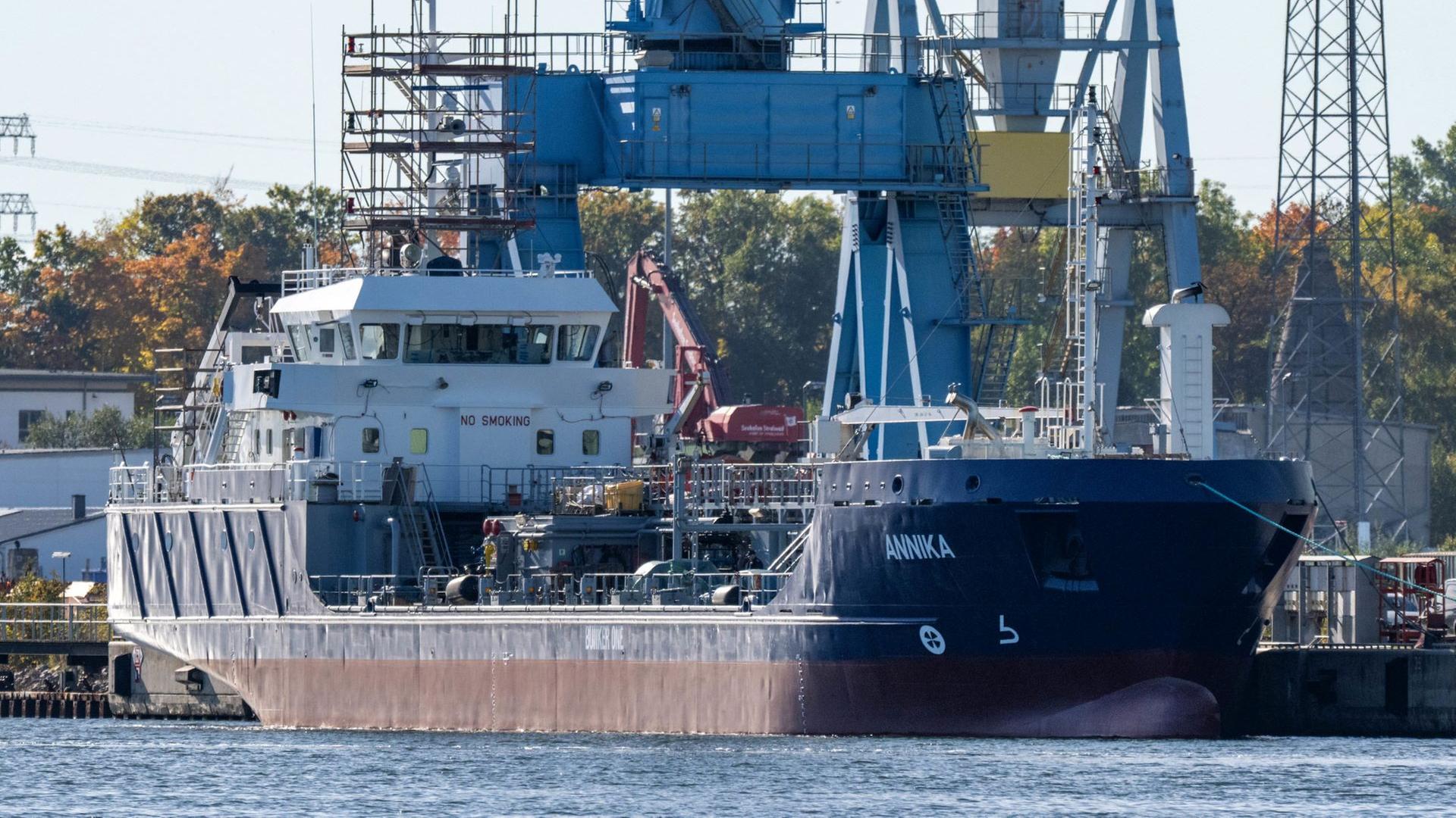 Nach Havarie: Tanker "Annika" ist repariert