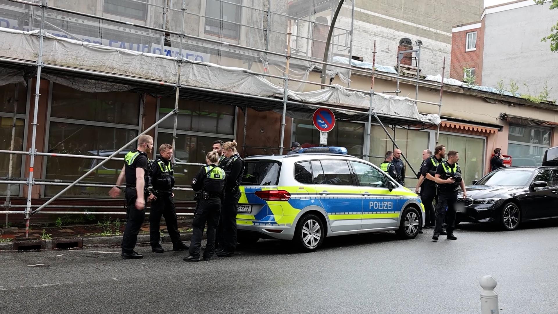 Wieder Schüsse in Harburg: Polizei im Großeinsatz