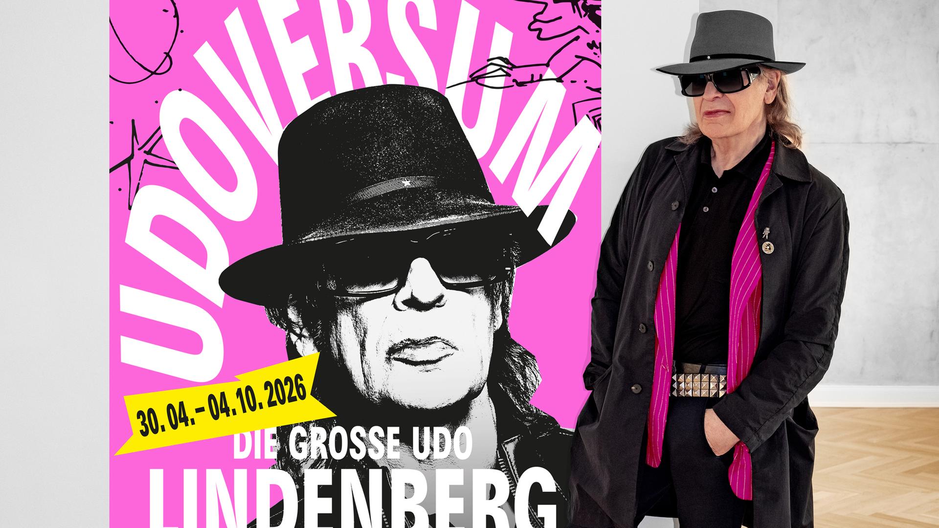 Likörelle bis Lederjacke: „Udoversum“ feiert Udo Lindenberg zum 80.