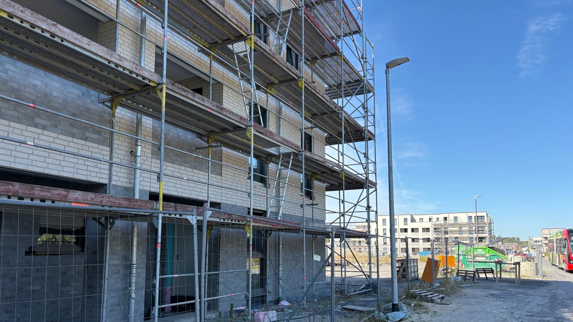 Bau der WiO, einer kommunalen Wohnungsbaugesellschaft in Osnabrück | Meike Baars / NDR