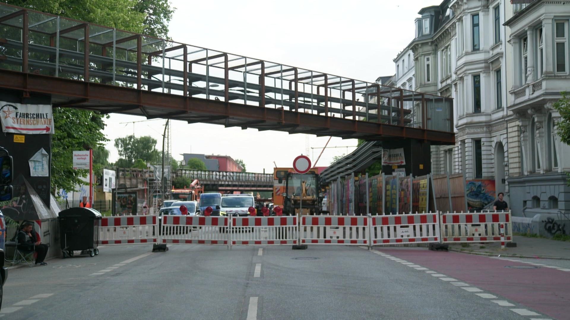 Austausch der Sternbrücke: Große Verkehrsprobleme in Hamburg