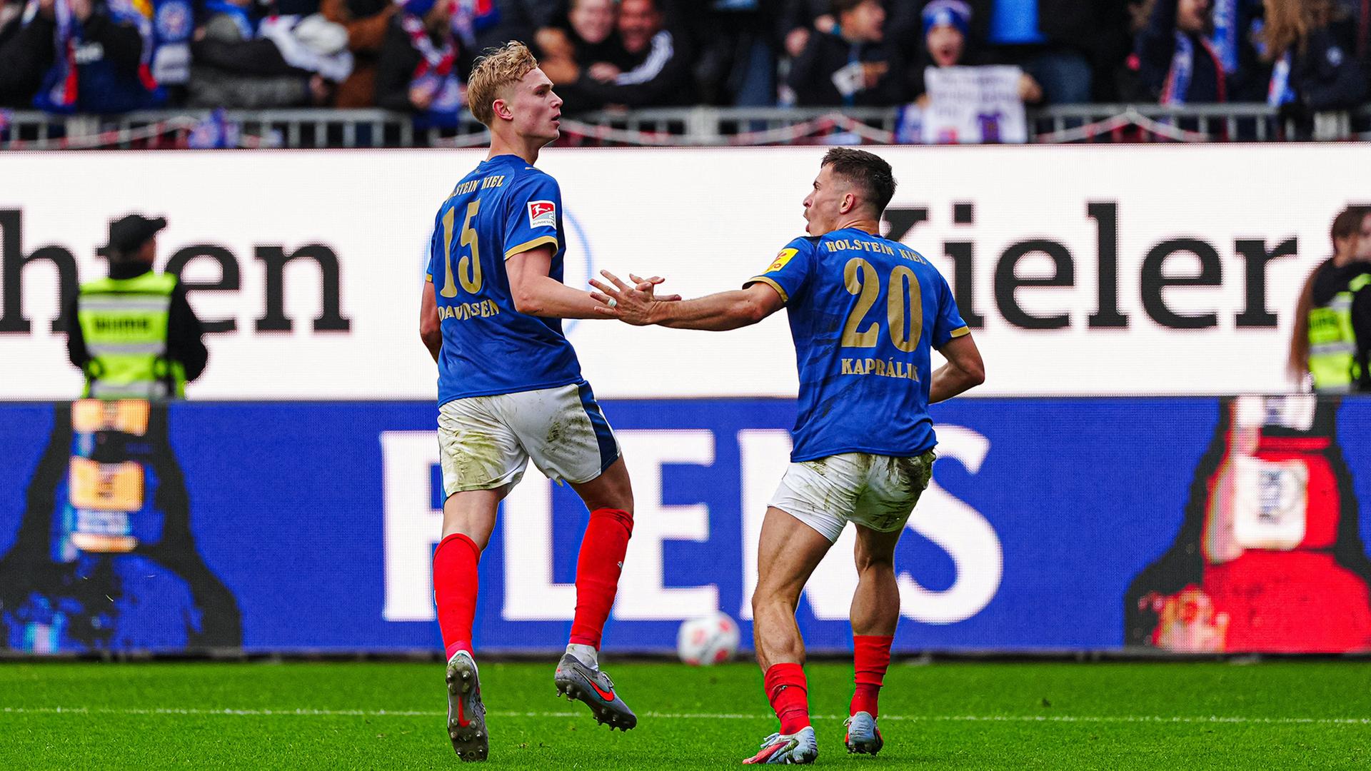 Holstein Kiel feiert Arbeitssieg gegen Fortuna Düsseldorf