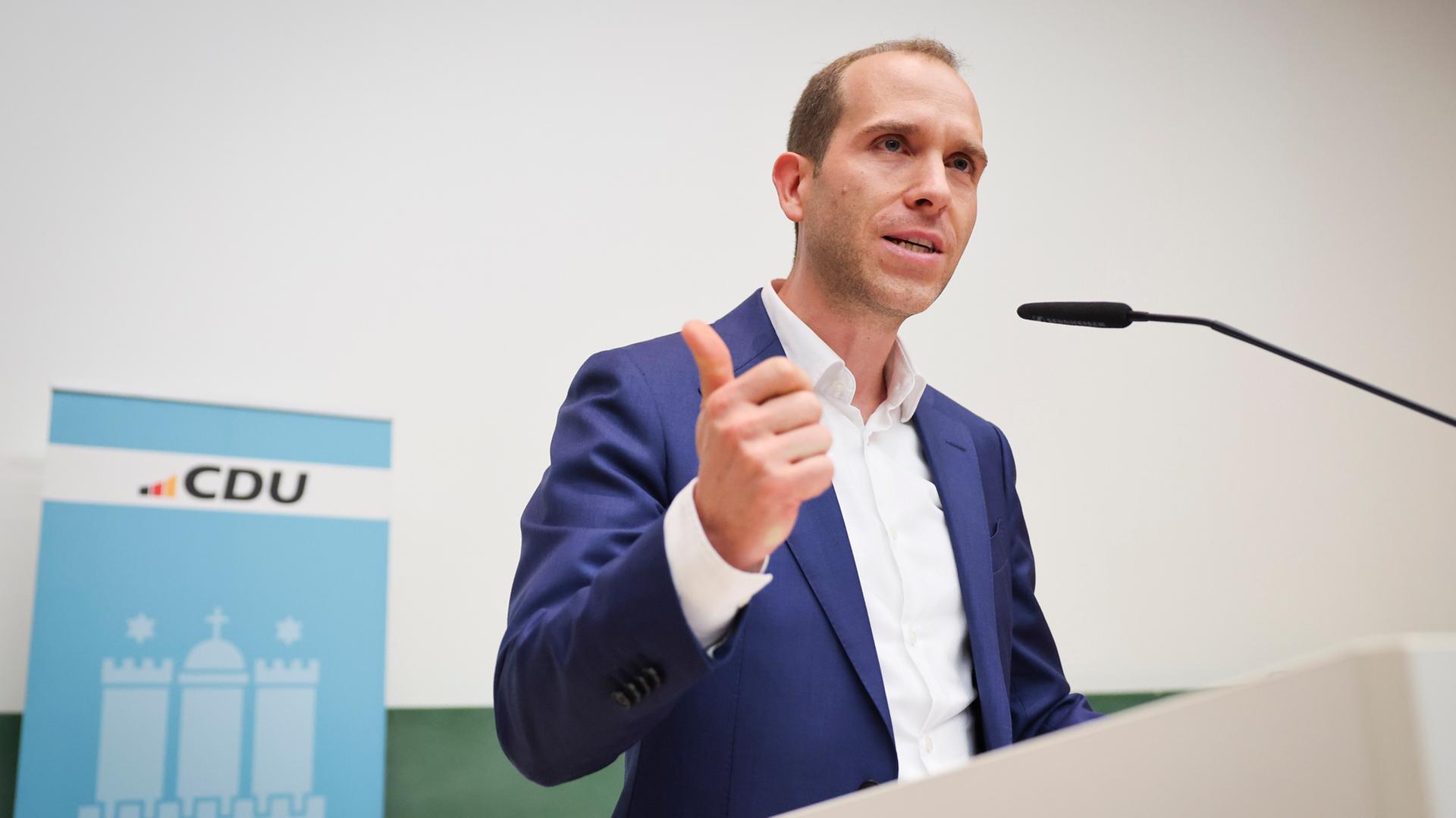Hamburgs CDU-Chef Thering: Israel-Kurs von Merz ist falsch