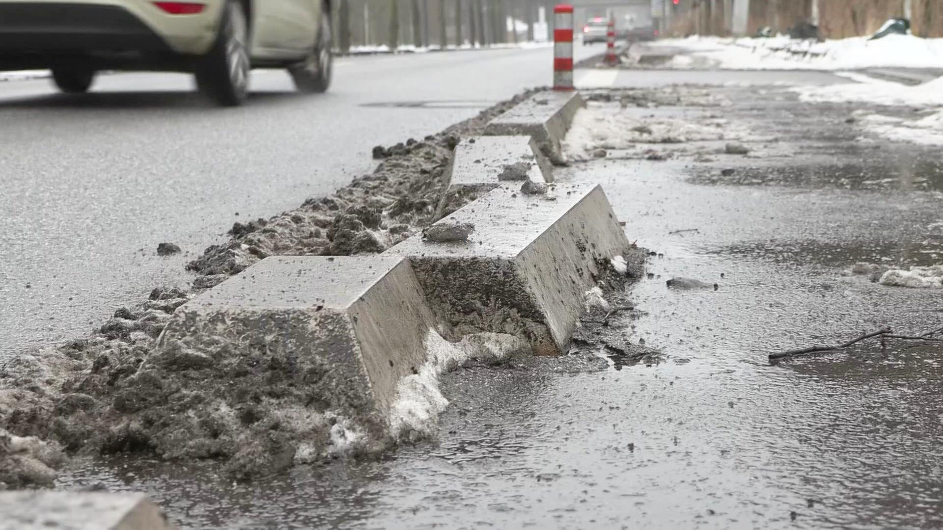 Rahlstedt: Geschützter Radweg nach einem Monat zurückgebaut