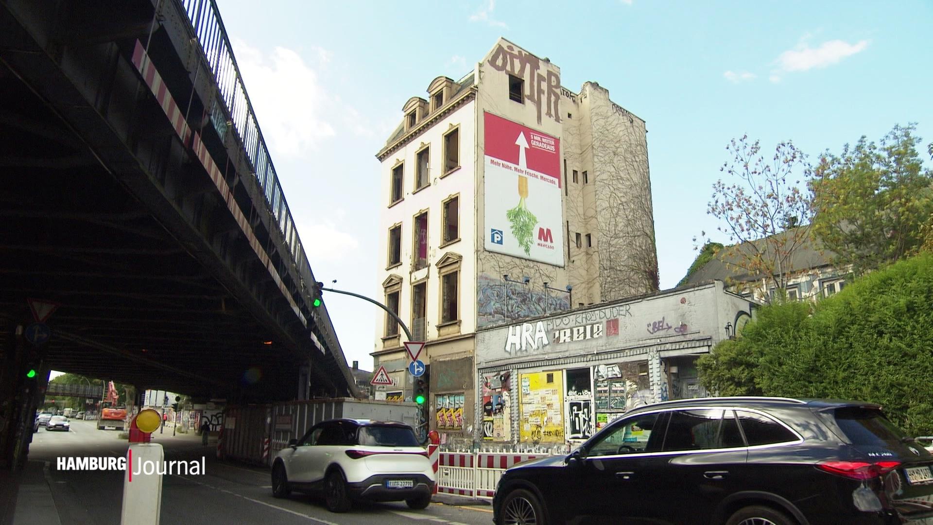 Sternbrückenneubau: Letztes Haus wird abgerissen