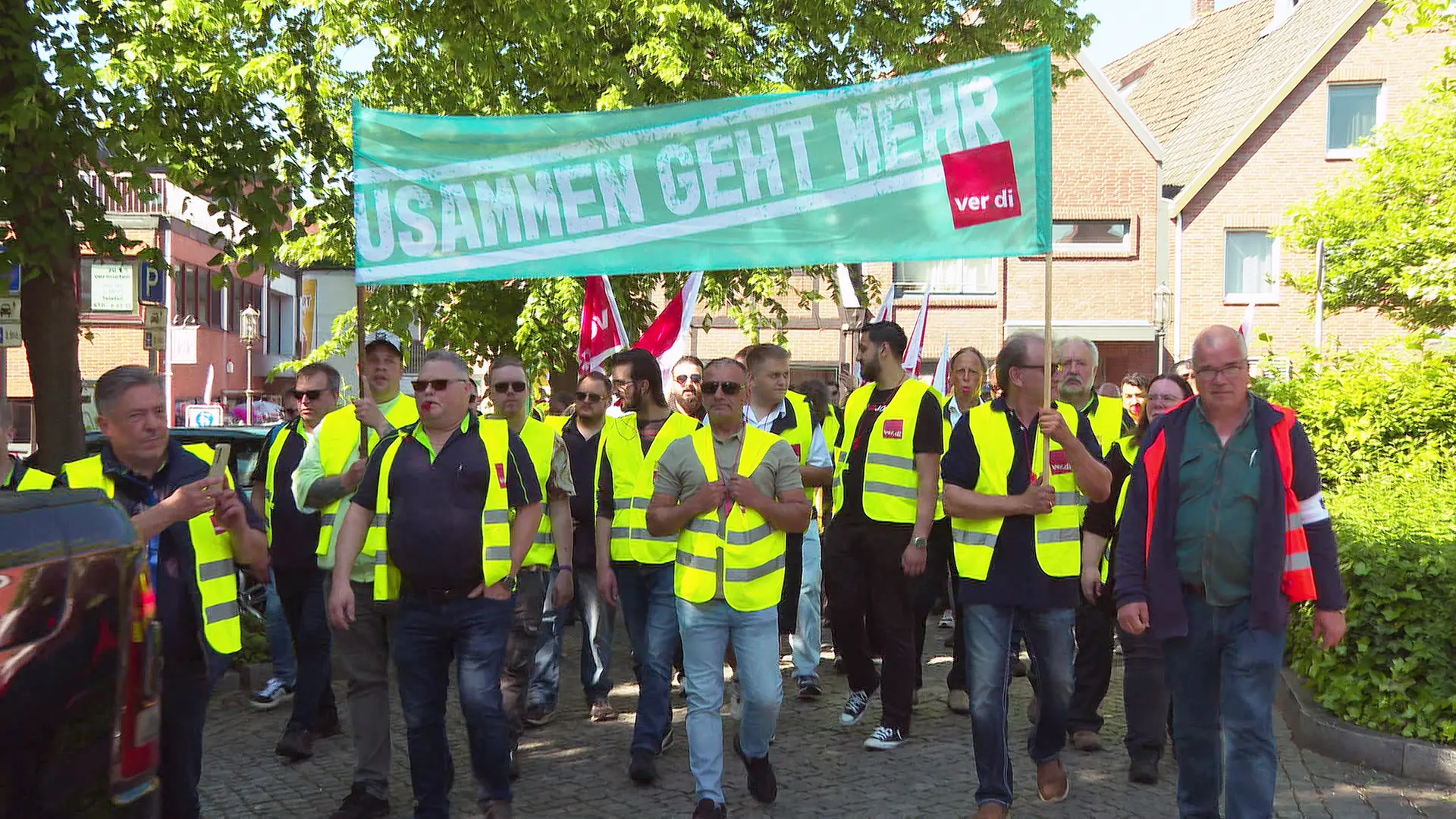 Busse Streiken Monchengladbach