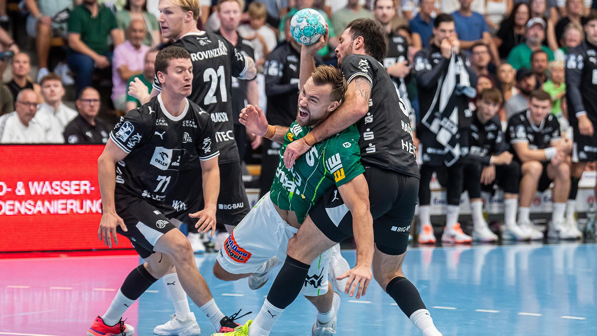 Handball-Bundesliga: THW Kiel gewinnt auch bei Frisch AUF Göppingen