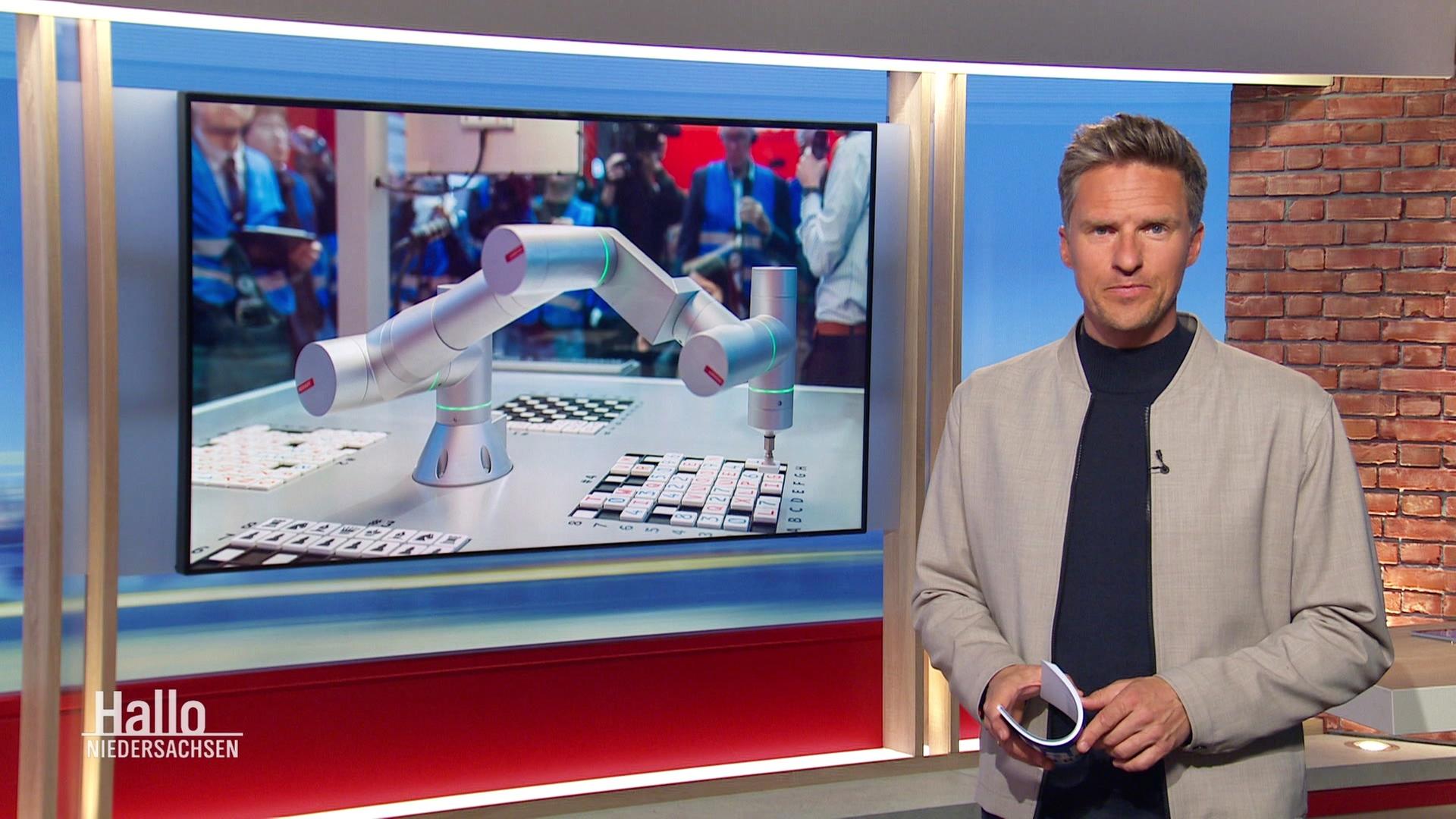 Arne-Torben Voigts moderiert Hallo Niedersachsen. | Screenshot