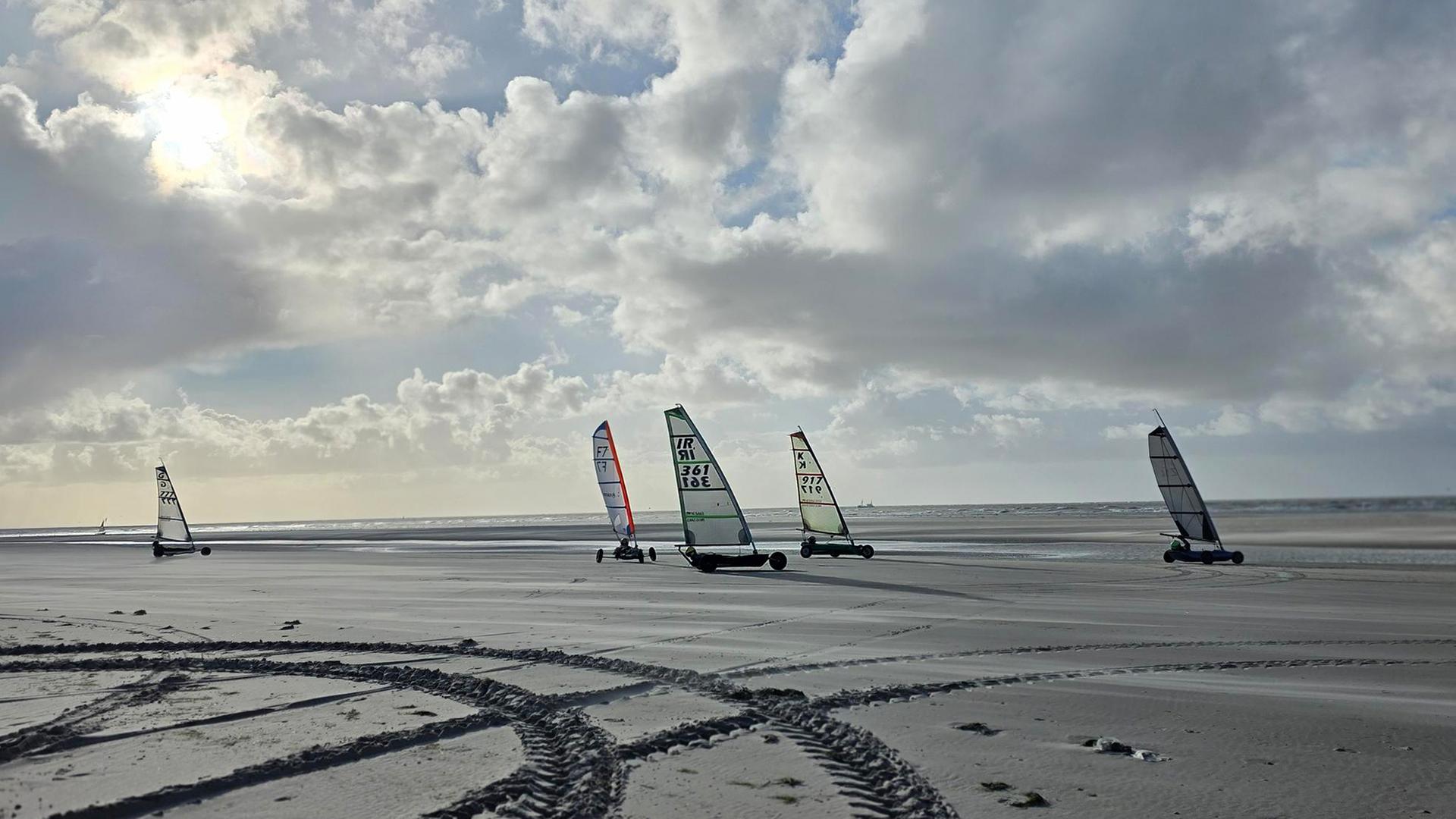St. Peter-Ording: Hat das Strandsegeln hier eine Zukunft?