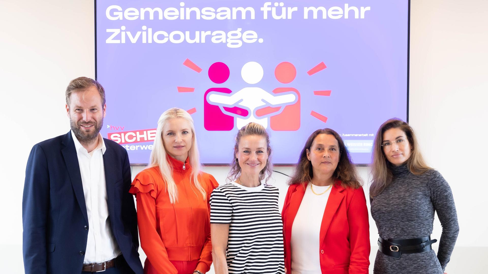 Zivilcourage: Kampagne soll Sicherheit im HVV erhöhen