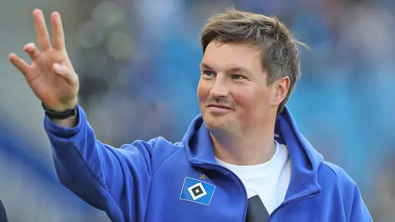 Trainer Merlin Polzin vom Hamburger SV