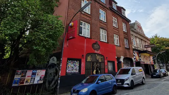 Außenansicht des Indra Musik Clubs auf St. Pauli (2025)