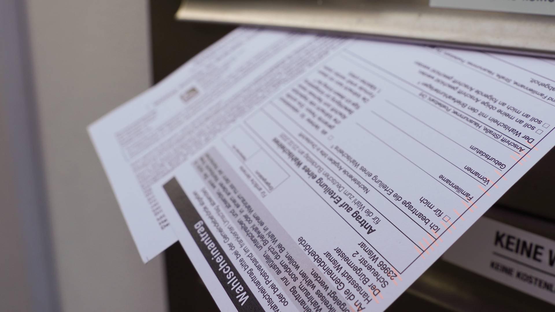 Westmecklenburg: Benachrichtigungen zur Wahl sind unterwegs