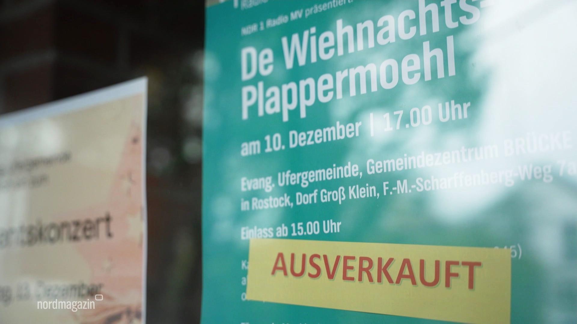 Rostock: NDR Wiehnachts-Plappermoehl für den guten Zweck