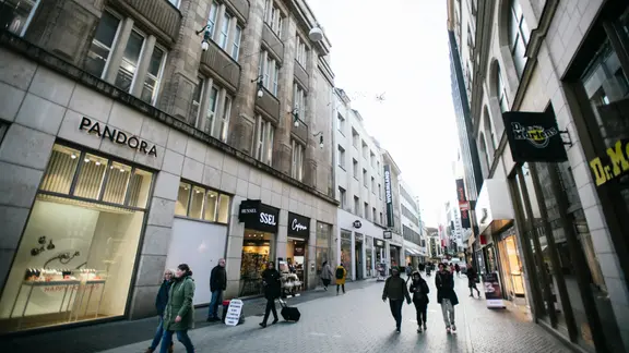 Die Innenstadt von Hannover.