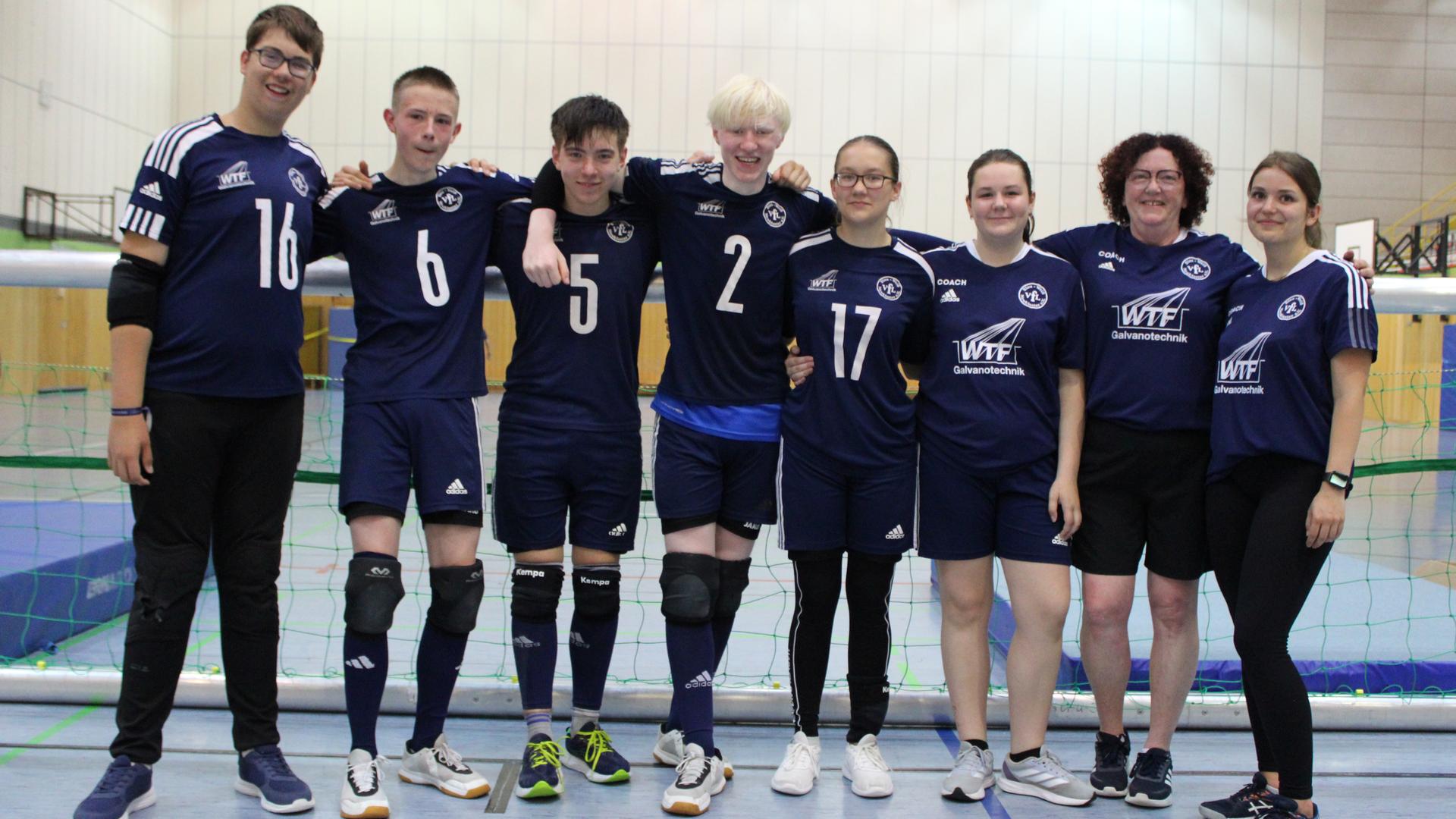 Neukloster steigt in 1. Goalball-Bundesliga auf