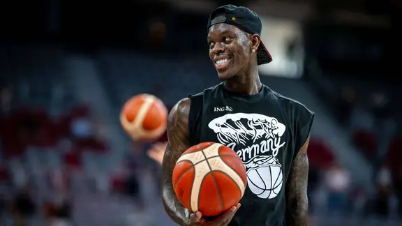 Basketball-Nationalspieler Dennis Schröder 