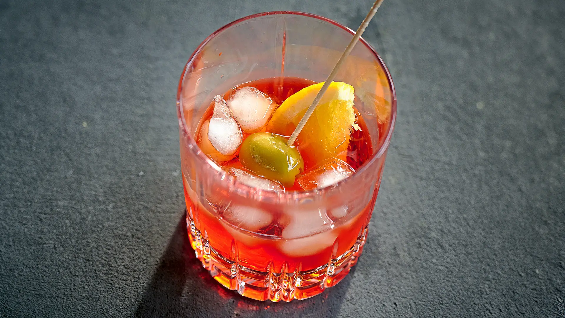 Alcohol-free Negroni