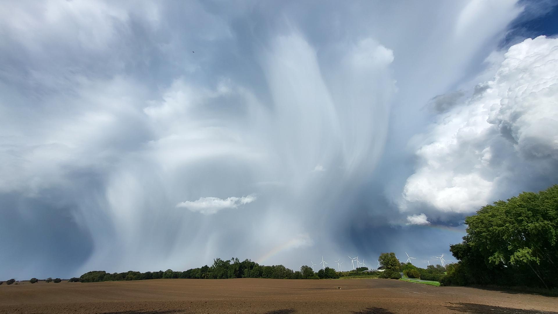 Gewitterwolken  | NDR/ Rayk Kopp aus Lübz