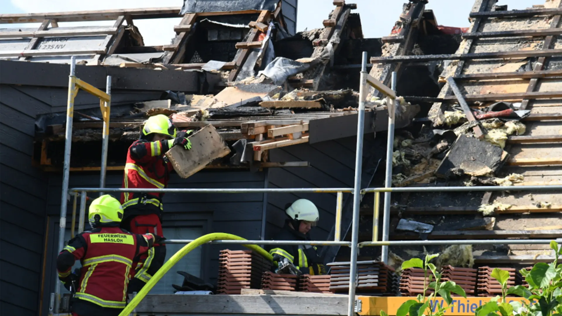 30.000 Euro als Ziel: Spendenaufruf nach Brand in Hasloh