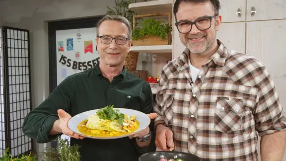Dr. Matthias Riedl und Tarik Rose (v.l.n.r.)