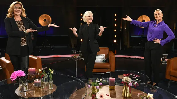 Bettina Tietjen, Ina Müller und Barbara Schöneberger
