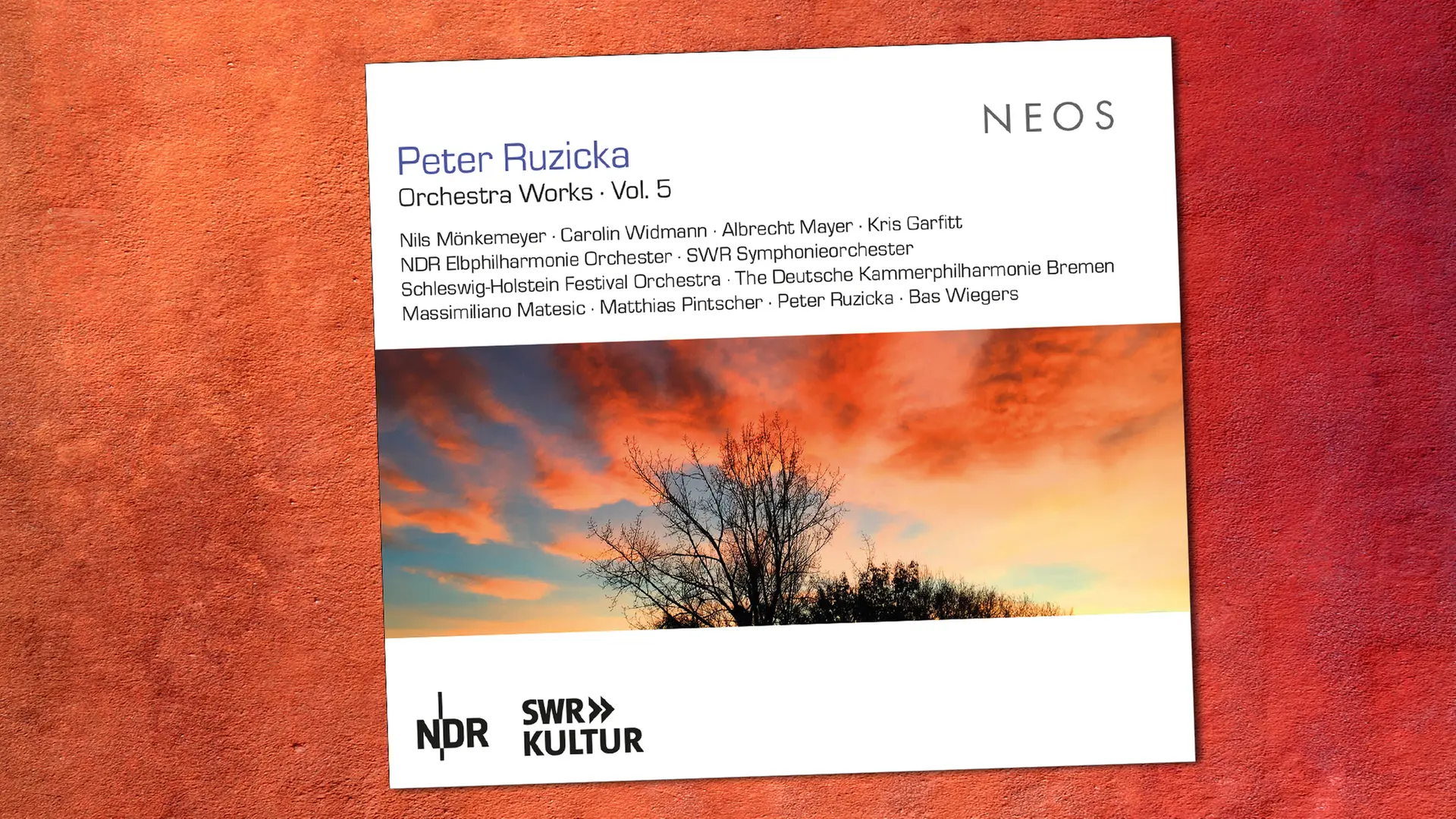 Peter Ruzicka: Orchestra Works Vol. 5 | ndr.de