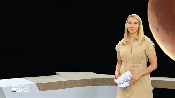 Alexandra Bauer moderiert Schleswig-Holstein 18.00.