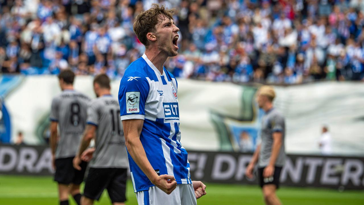 3. Liga: Starke Moral: Hansa Rostock erkämpft Punkt gegen Waldhof Mannheim