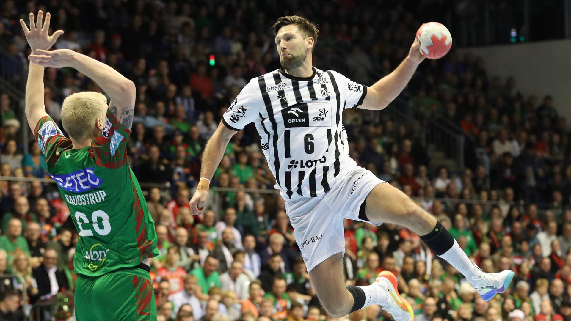 THW Kiel rettet spätes Remis bei Spitzenreiter SC Magdeburg