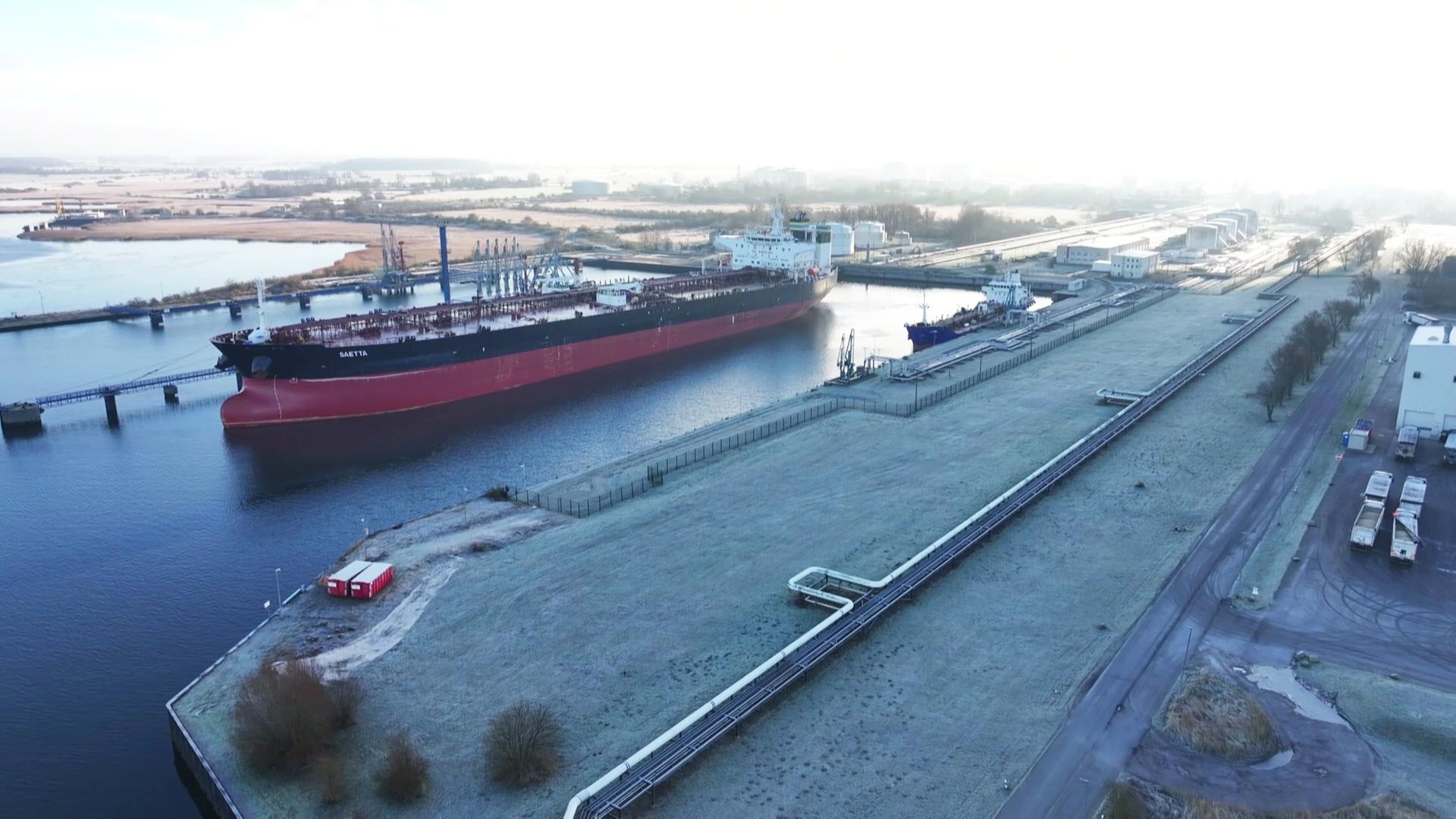 Iran-Krieg: Keine Folgen für Rostocker Ölhafen