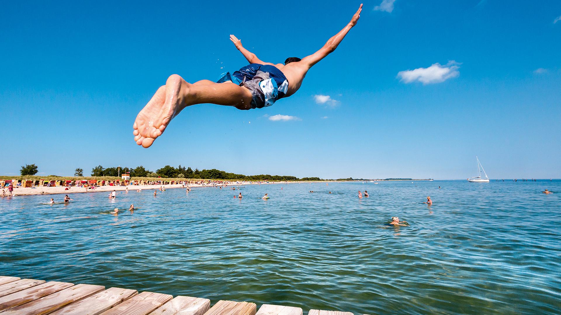 Strand, Badesee und Freibad: Die schönsten Badestellen in SH