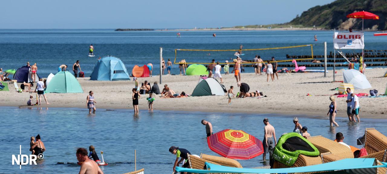 Sommerwetter an der Ostsee