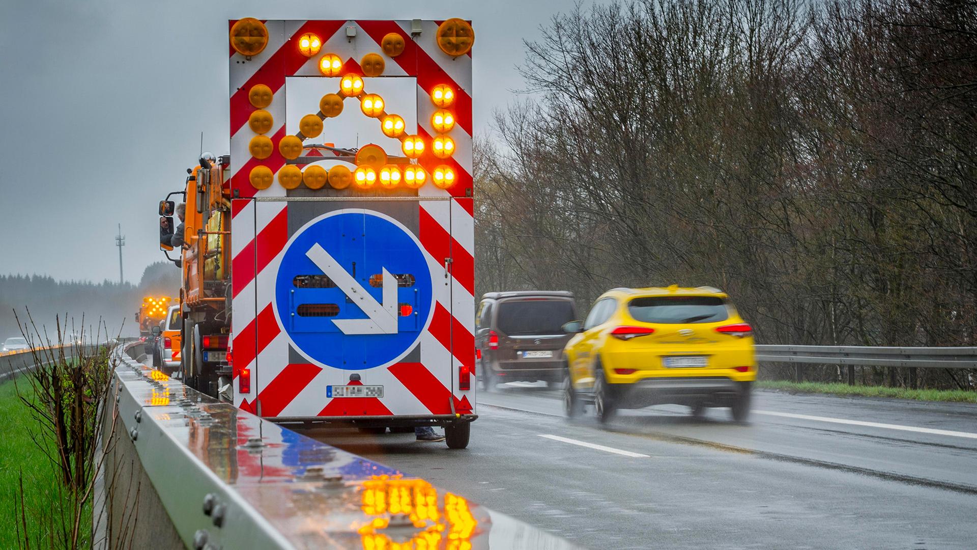 Zahl der Baustellen auf Straßen in SH erreicht Höchststand