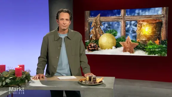 Jo Hiller moderiert Markt.