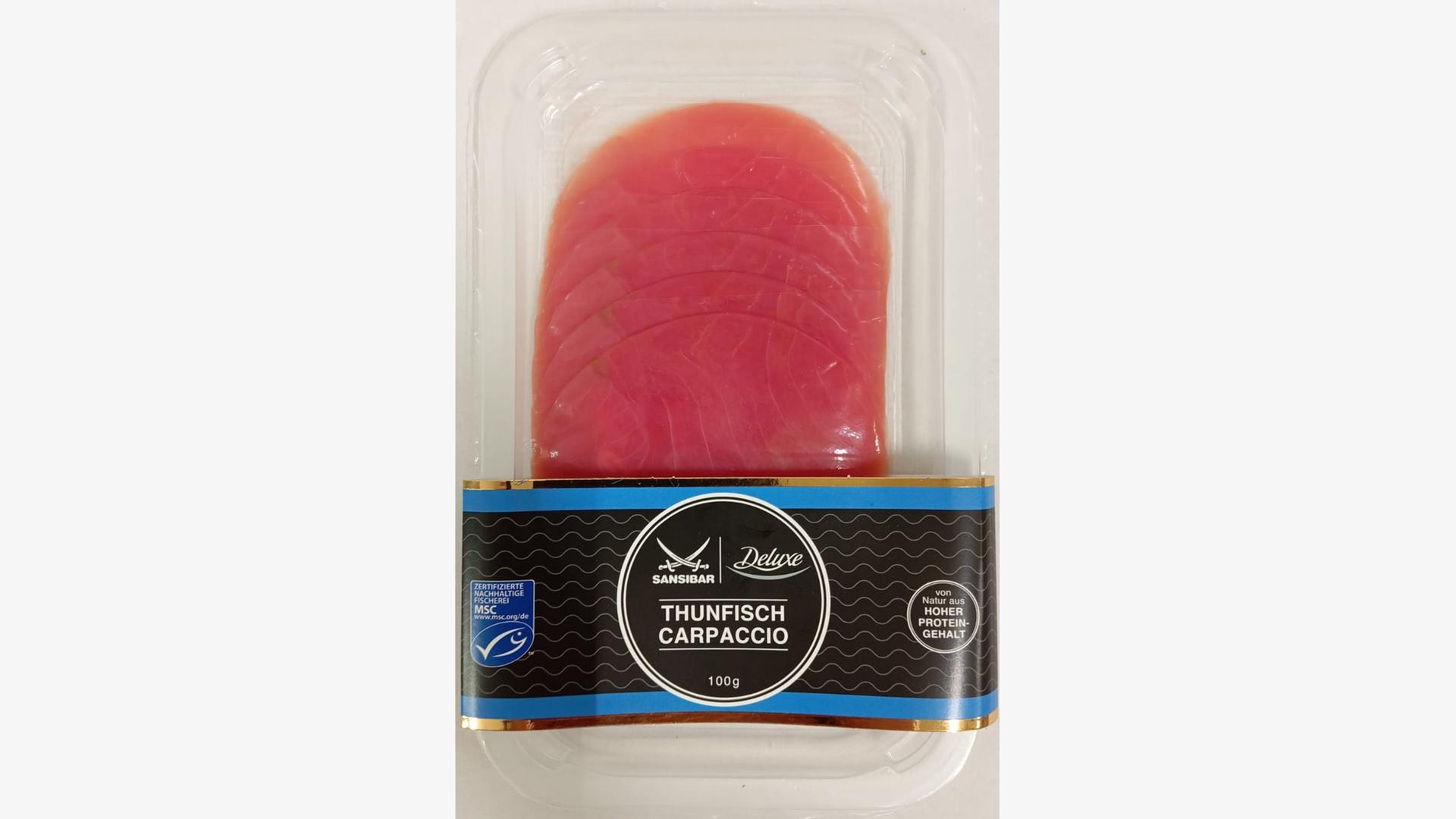Gesundheitsrisiko: Lidl ruft Thunfisch-Carpaccio zurück