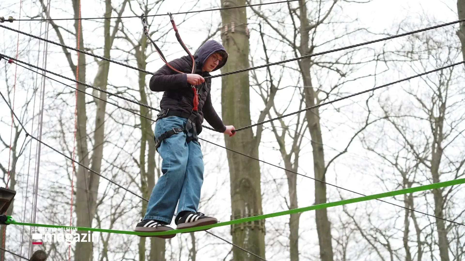 Saison im Hochseilgarten Altenhof beginnt